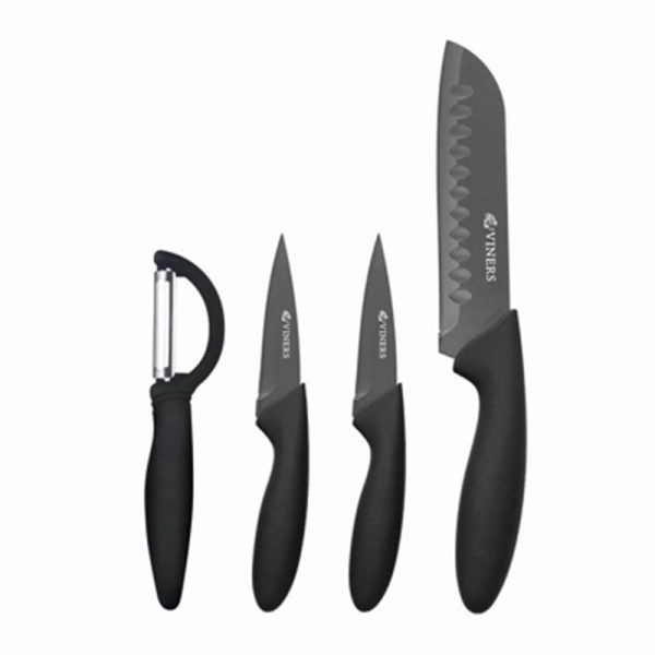 VINERS EVERYDAY 3PC KNIFE SET WITH PEELER