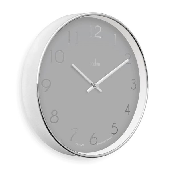 ACCTIM ELMA WALL CLOCK GREY