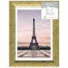 HOME COLLECTION GOLD RIBBED FRAME 5X7INCH