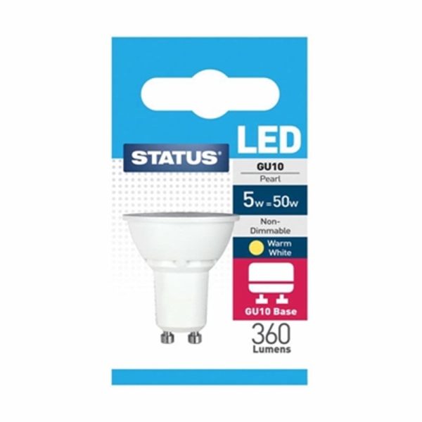 STATUS LED 5W GU10 PEARL 5W EACH