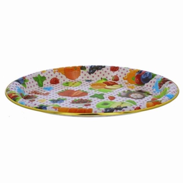 OVAL TRAY ASS DECOR