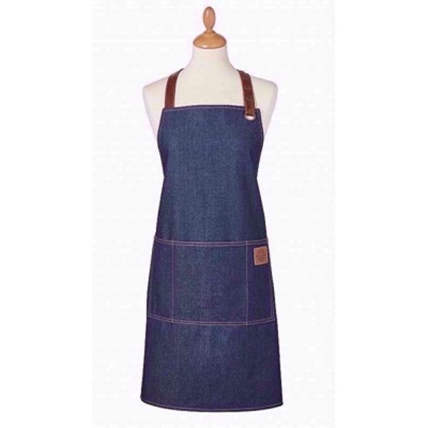 COOKSMART APRON OXFORD DENIM