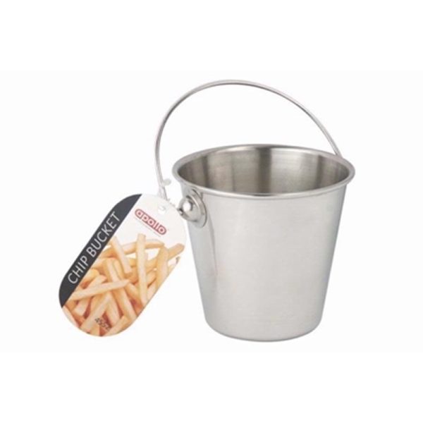 APOLLO STAINLESS STEEL CHIP BUCKET