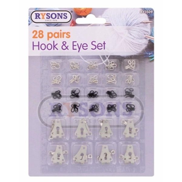 HOOK AND EYE SET PACK OF 28