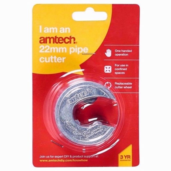 AMTECH PIPE/TUBE CUTTER 22MM