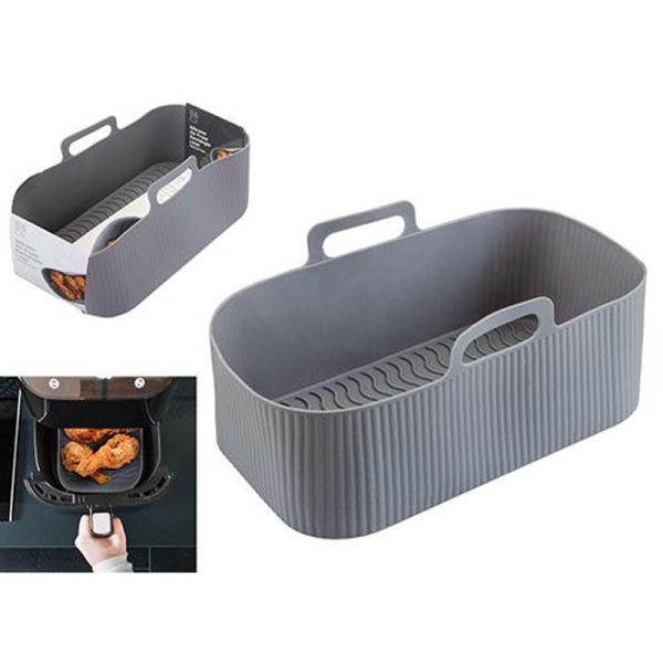 B&CO AIR FRYER SILICONE AIR FRYER LINER 19.5X12X7CM