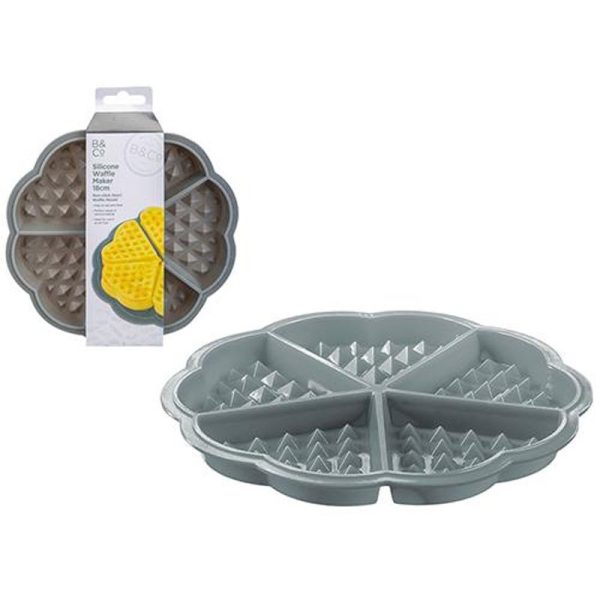 B&CO AIR FRYER SILICONE WAFFLE MAKER