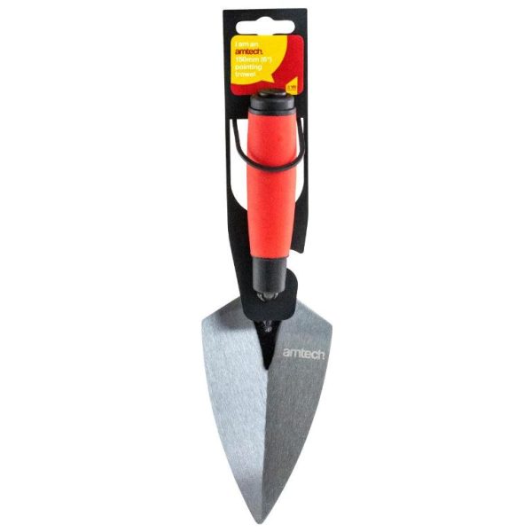 AMTECH POINTING TROWEL 150M(6") WITH SOFT GRIP