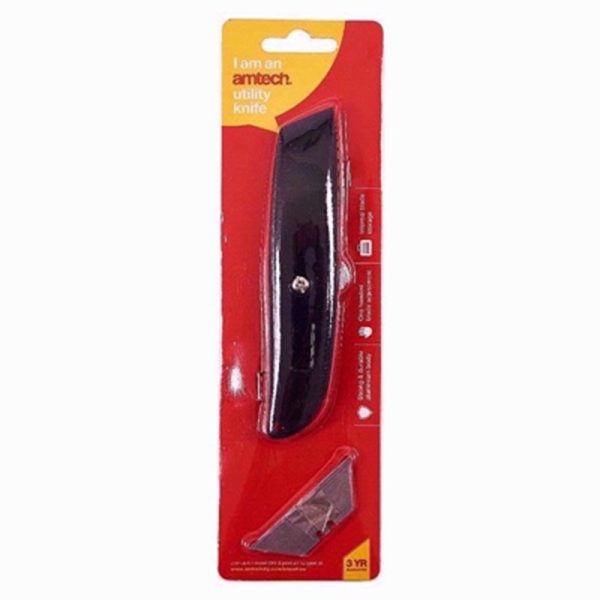 AMTECH UTILITY KNIFE/5 BLADES