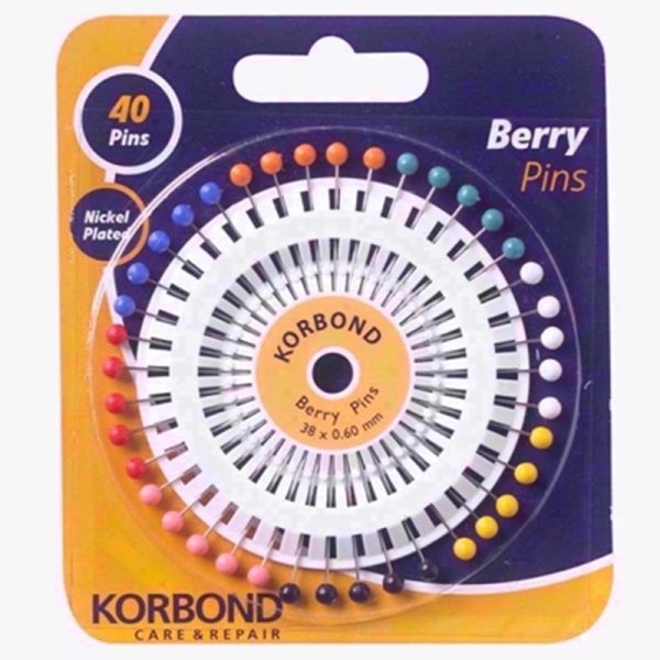 KORBOND BERRY PINS 40PCS