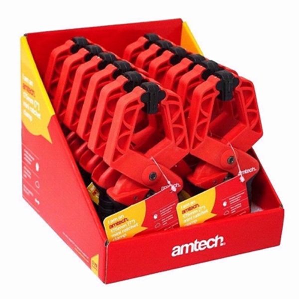 AMTECH RATCHET CLAMP MINI 175MM