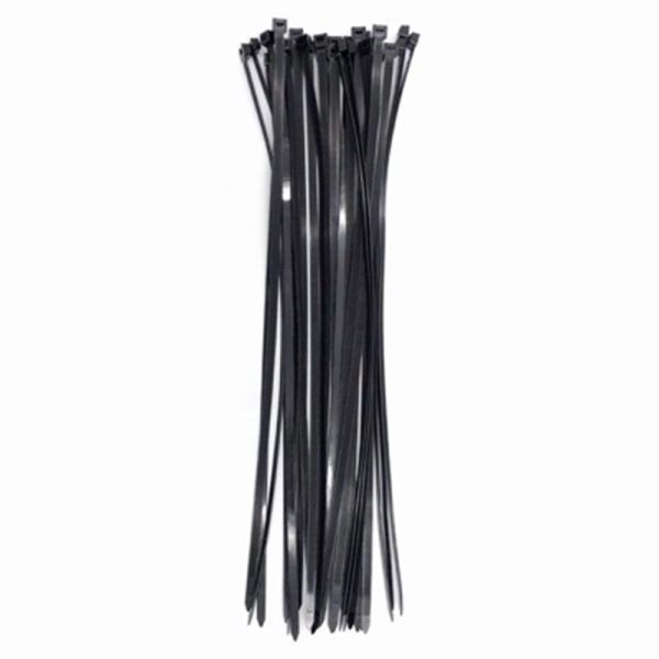 AMTECH CABLE TIES 500X8.5MM BLACK