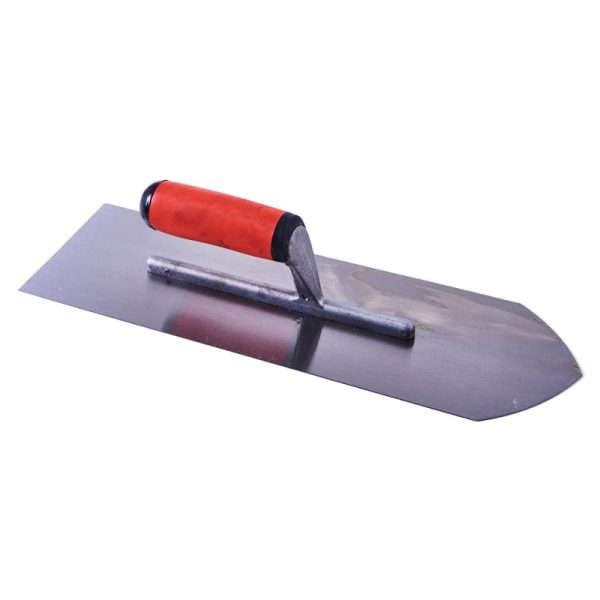 AMTECH CEMENT FINISHING TROWEL 600MM(16") SOFT GRIP HANDLE