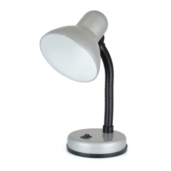 LLOYTRON SILVER DESK LAMP