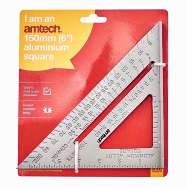 AMTECH ROOFERS SQUARE 6INCH ALUMINIUM