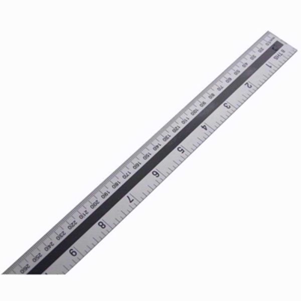 AMTECH RULER ALUMINIUM 1M