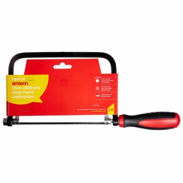 AMTECH COPING SAW DEEP FRAME 12CM