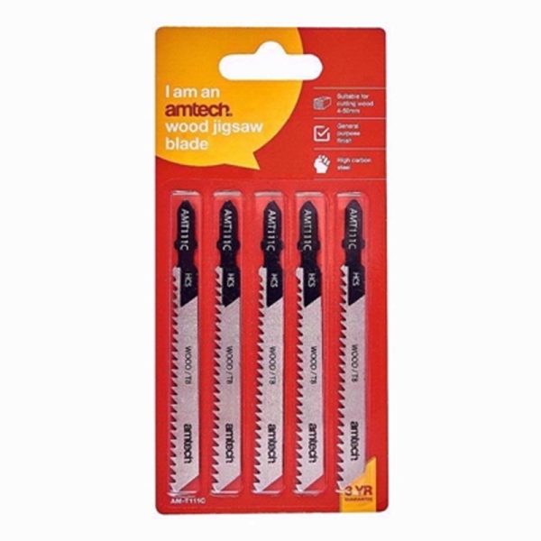 AMTECH SAW BLADES FOR WOOD 5PC