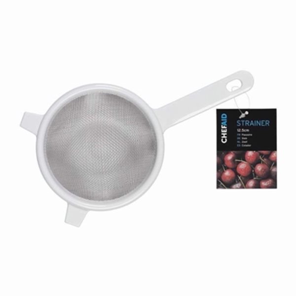 CHEF AID STRAINER STAINLESS STEEL 12.5CM