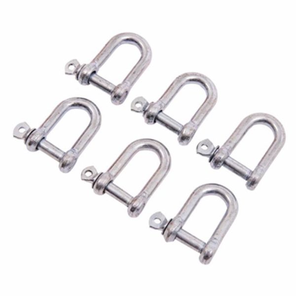 AMTECH D SHACLES 8MM 6PC