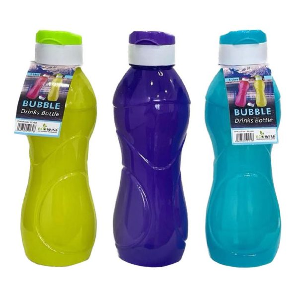 BUBBLE WATER BOTTLE 1LTR