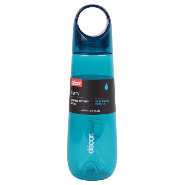 CARRY BOTTLE TRITAN BLUE 650ML