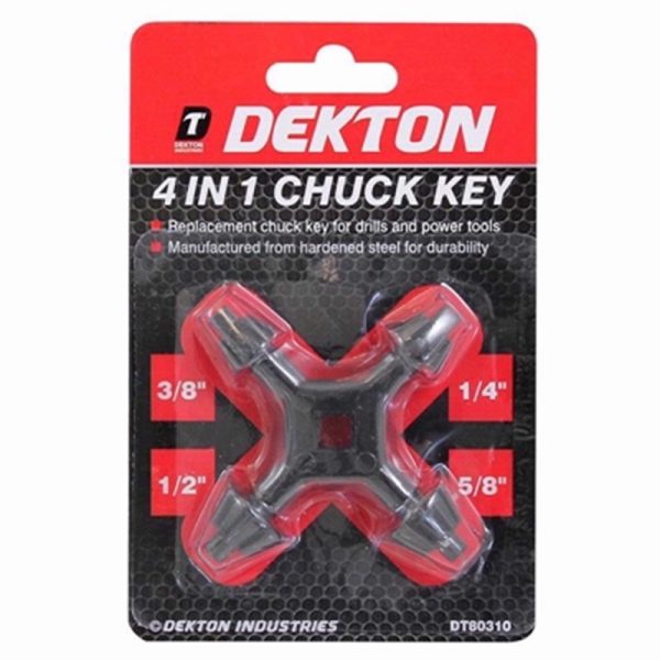 DEKTON CHUCK KEY 4 IN 1