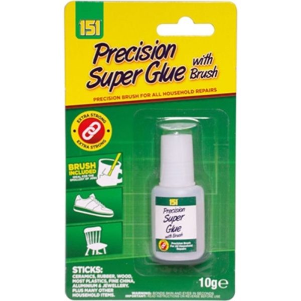 151 PRECISION SUPER GLUE 10GM WITH BRUSH