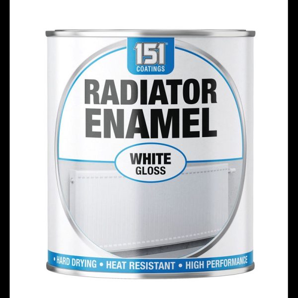 151 RADIATOR ENAMEL WHITE GLOSS 300ML