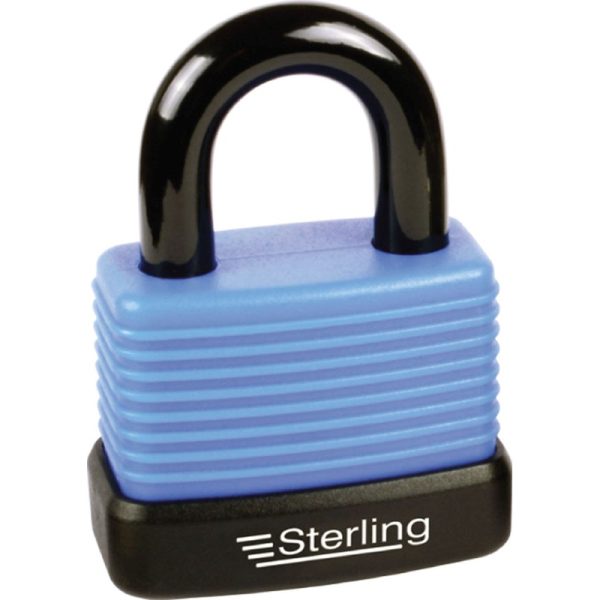 STERLING WEATHERPROOF PADLOCK 48MM S/SHACKLE