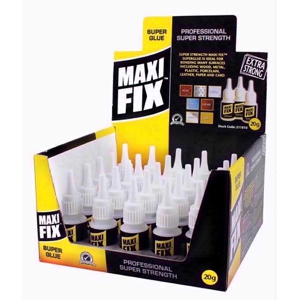 MAXIFIX SUPERGLUE 20G EACH