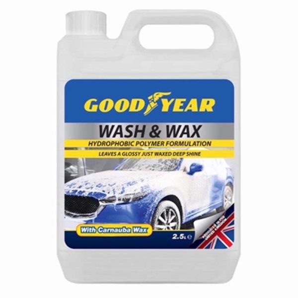 GOODYEAR WASH & WAX 2.5 LITRE