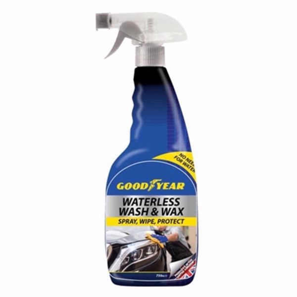 GOODYEAR WATERLESS WASH & WAX 750ML