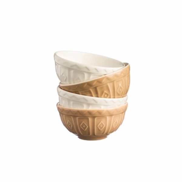 MASON CASH PREPERATION BOWLS SET OF 4 CANE