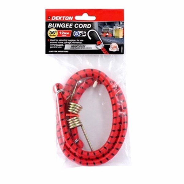 DEKTON HEAVY DUTY BUNGEE CORD 36X12MM