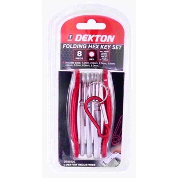 DEKTON HEX KEY FOLDING SET