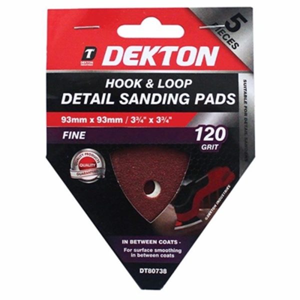 DEKTON HOOK & LOOP DETAIL 5PC