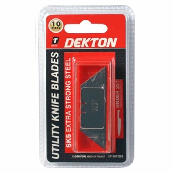 DEKTON UTILITY BLADE 10PC SET