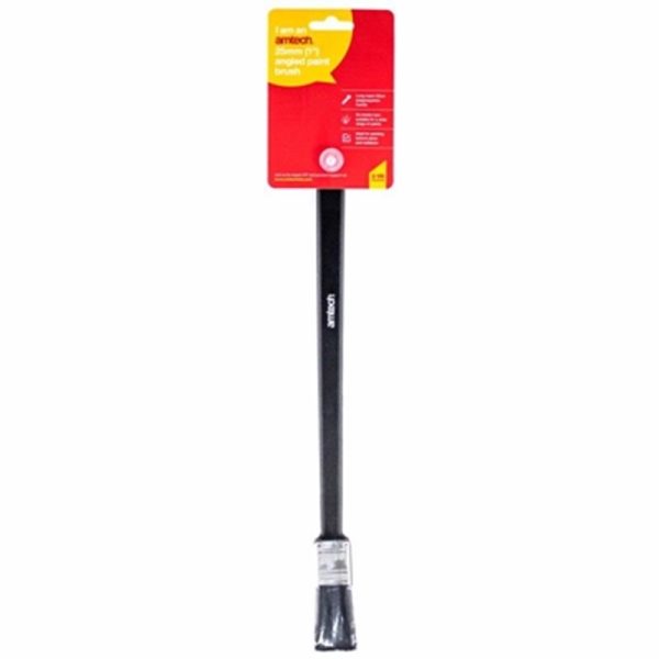 AMTECH LONG REACH ANGLED PAINT BRUSH 1 INCH