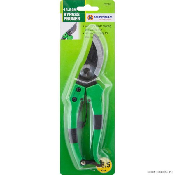 MARKSMAN BYPASS PRUNING SHEARS 18.5CM