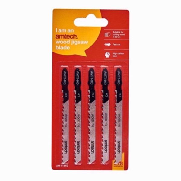 AMTECH JIGSAW WOOD BLADE 5PC SET