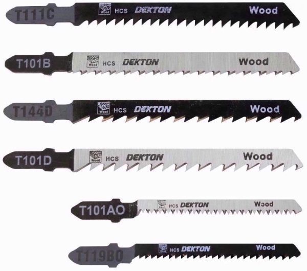 DEKTON JIGSAW BLADE SET 10PC