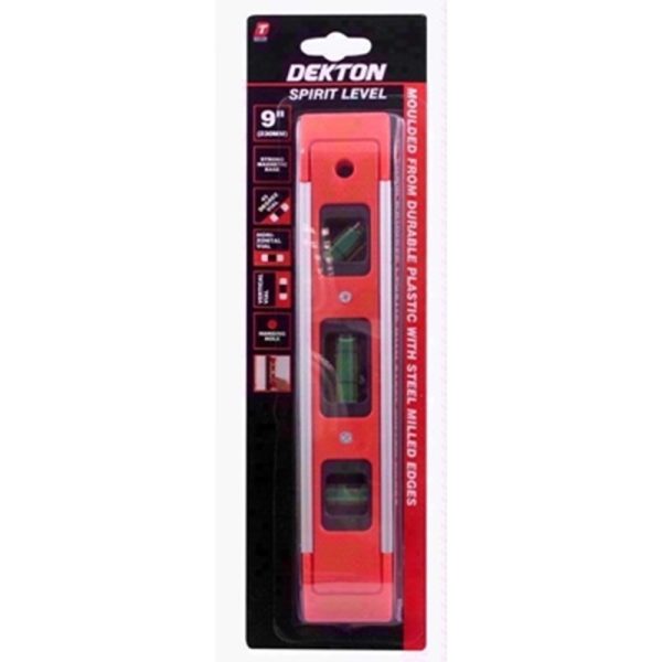 DEKTON SPIRIT LEVEL 9 INCH