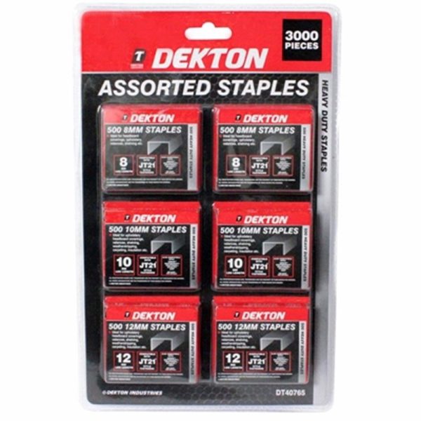 DEKTON STAPLE ASSORTMENT 3000PC