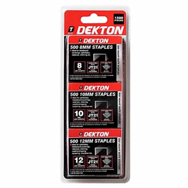 DEKTON STAPLES SET 1500PC