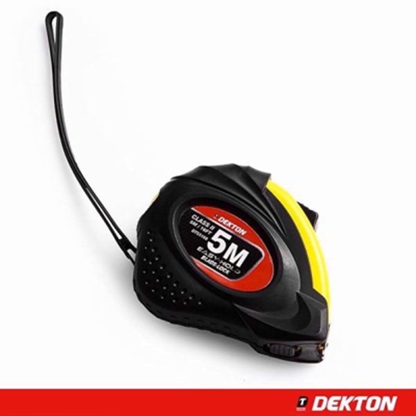 DEKTON TAPE MEASURE 5MX19MM EASY HOLD