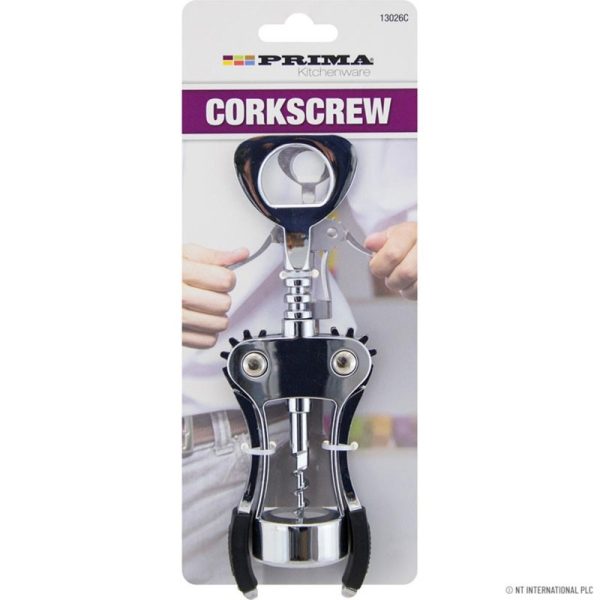 PRIMA CORKSCREW BOTTLE OPENER