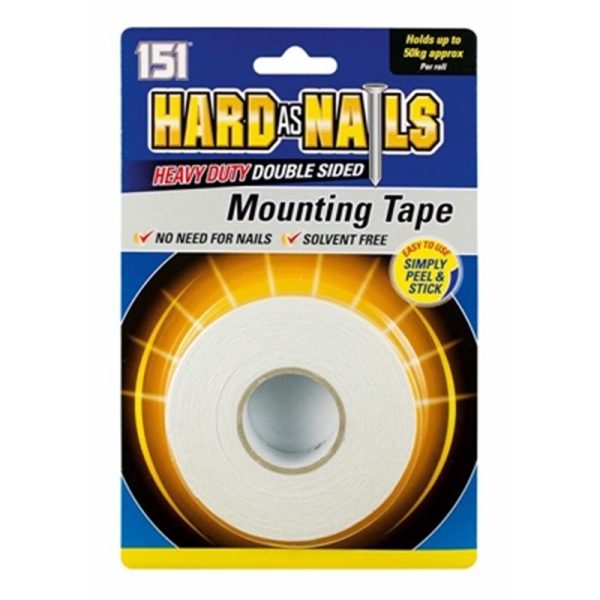 151 TAPE HARD AS NAILS MOUNTING