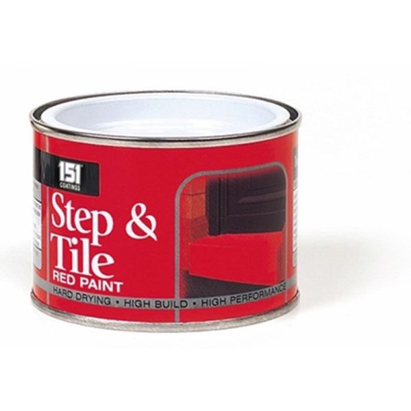 151 TIN PAINT STEP & TILE RED