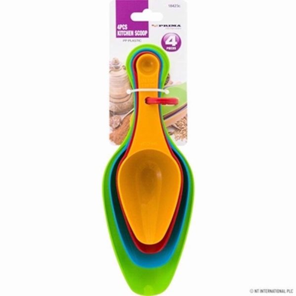 PRIMA KITCHEN SCOOP 4PC